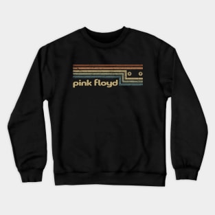 Pink Floyd Cassette Stripes Crewneck Sweatshirt